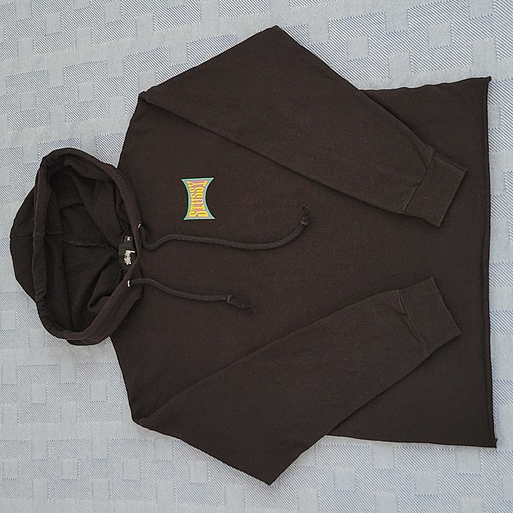 Vintage Stussy Black Hoodie